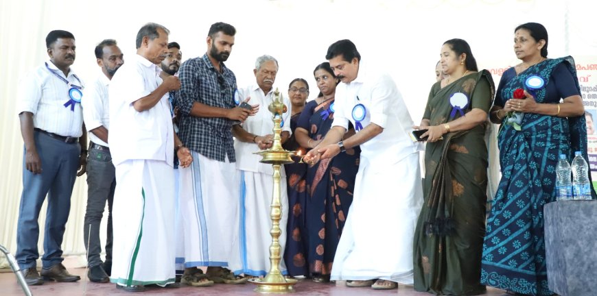 വെള്ളിയാമറ്റത്തെ തൊഴിലുറപ്പുകാര്‍ക്ക് അഭിനന്ദനങ്ങളുമായി  മന്ത്രി റോഷി അഗസ്റ്റിന്‍ .