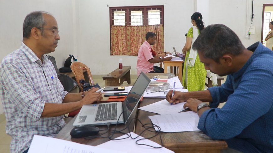 തെരഞ്ഞെടുപ്പ് ഡ്യൂട്ടി;  ഉദ്യോഗസ്ഥർക്കുള്ള ട്രെയിനിങ്ങ് ക്ലാസ് ആരംഭിച്ചു